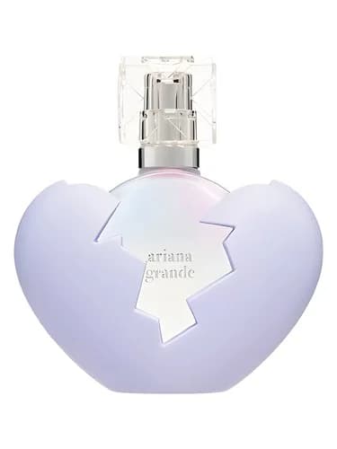 Frasco del perfume Thank U Next 2 0 de Ariana Grande — fragancia femenino
