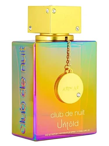 Frasco del perfume Club De Nuit Untold de Armaf — fragancia unisex