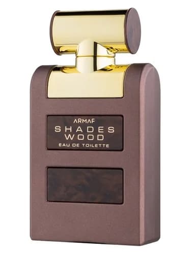 Frasco del perfume Shades Wood de Armaf — fragancia masculino