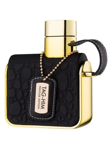 Frasco del perfume Tag Him Prestige de Armaf — fragancia masculino