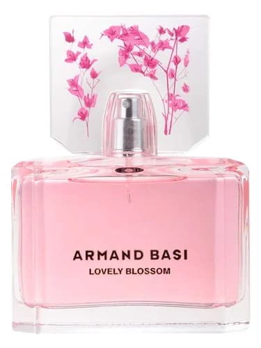 Frasco del perfume Lovely Blossom de Armand Basi — fragancia femenino