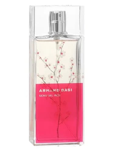 Frasco del perfume Sensual Red de Armand Basi — fragancia femenino