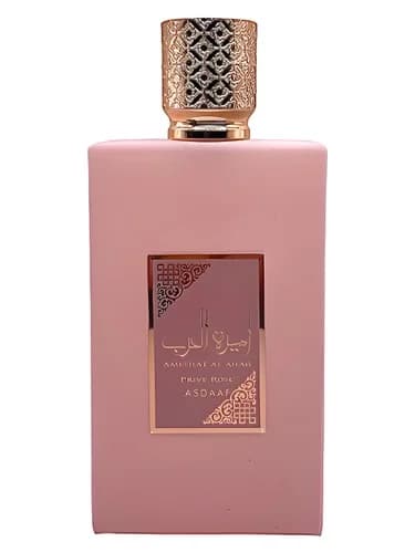 Frasco del perfume Ameerat Al Arab Prive Rose de Asdaaf — fragancia femenino