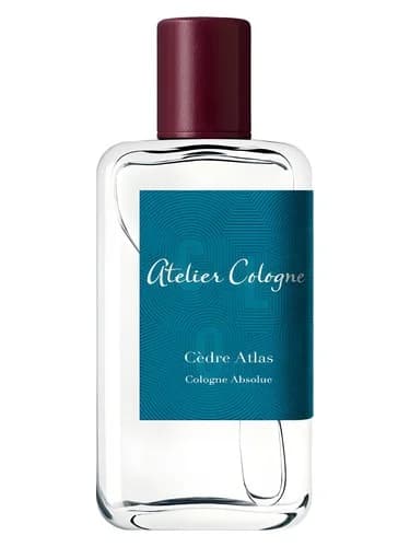 Frasco del perfume Cedre Atlas de Atelier Cologne — fragancia unisex