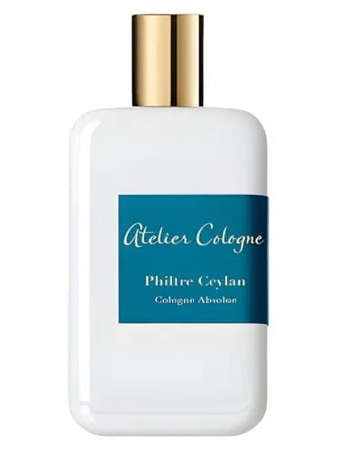 Frasco del perfume Philtre Ceylan de Atelier Cologne — fragancia unisex