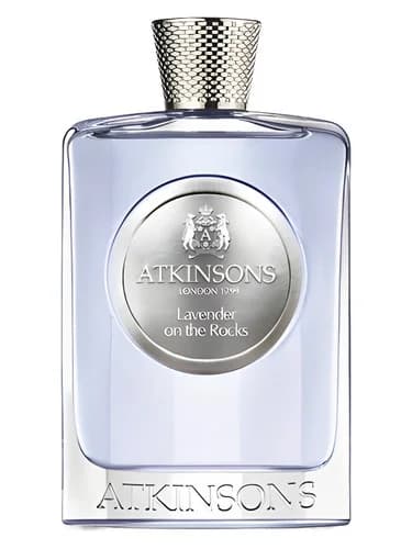 Frasco del perfume Lavender On The Rocks de Atkinsons — fragancia unisex