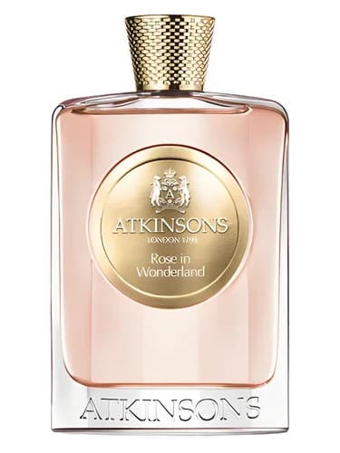 Frasco del perfume Rose In Wonderland de Atkinsons — fragancia unisex