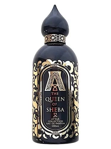 Frasco del perfume The Queen Of Sheba de Attar Collection — fragancia femenino
