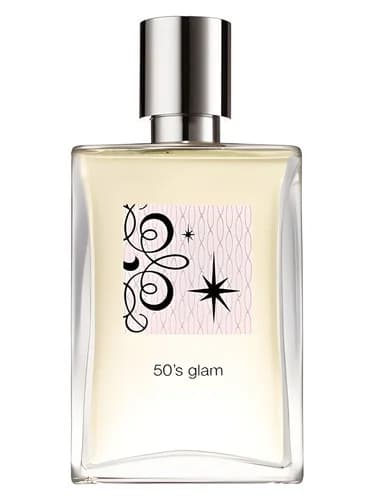 Frasco del perfume 50 S Glam de Avon — fragancia femenino