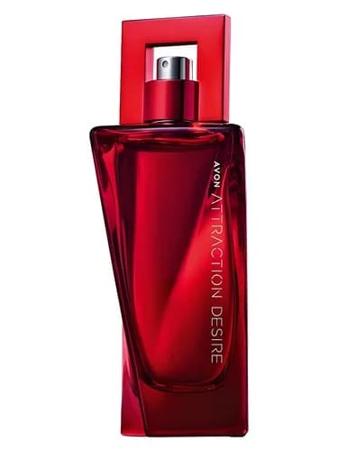 Frasco del perfume Attraction Desire For Her de Avon — fragancia femenino