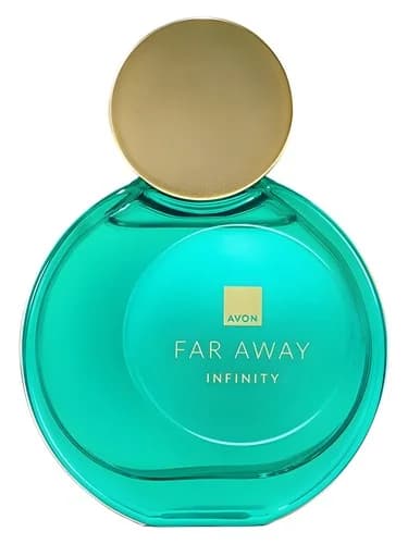 Frasco del perfume Far Away Infinity de Avon — fragancia femenino