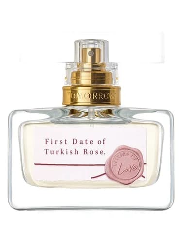 Frasco del perfume First Date Of Turkish Rose de Avon — fragancia femenino