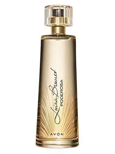 Frasco del perfume Luiza Brunet Poderosa de Avon — fragancia femenino