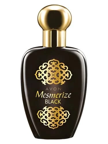 Frasco del perfume Mesmerize Black For Her de Avon — fragancia femenino