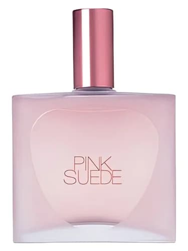 Frasco del perfume Pink Suede de Avon — fragancia femenino
