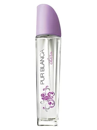 Frasco del perfume Pur Blanca Charm de Avon — fragancia femenino