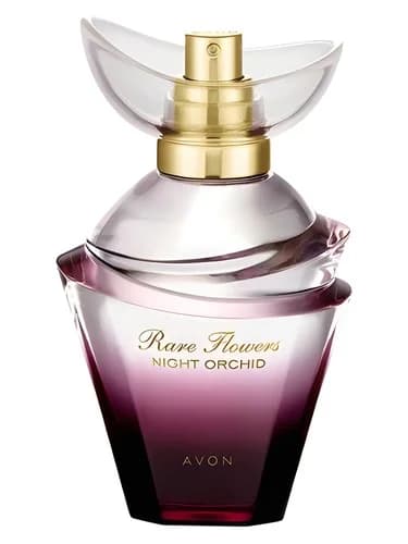 Frasco del perfume Rare Flowers Night Orchid de Avon — fragancia femenino