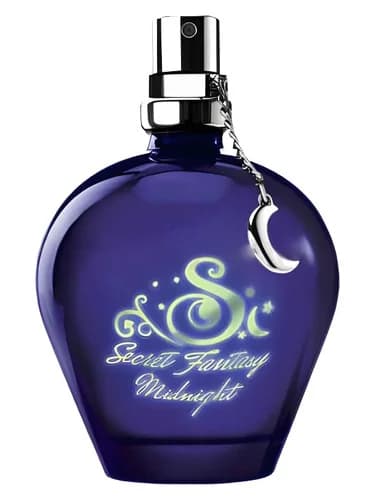Frasco del perfume Secret Fantasy Midnight de Avon — fragancia femenino