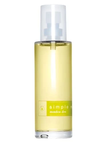 Frasco del perfume Simple Elements Meadow Dew de Avon — fragancia femenino