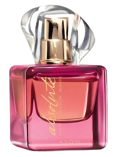 Frasco del perfume Today Tomorrow Always Absolute de Avon — fragancia femenino