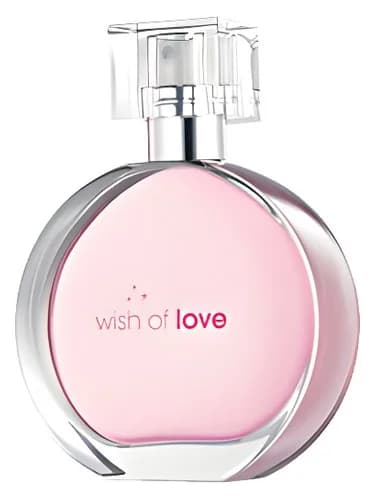 Frasco del perfume Wish Of Love de Avon — fragancia femenino