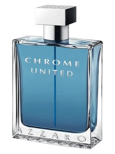 Frasco del perfume Chrome United de Azzaro — fragancia masculino