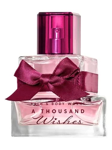 Frasco del perfume A Thousand Wishes de Bath Body Works — fragancia femenino