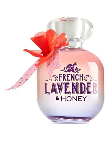 Frasco del perfume French Lavender Honey de Bath Body Works — fragancia femenino