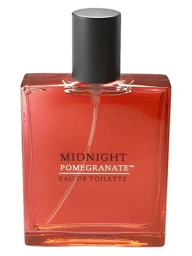 Frasco del perfume Midnight Pomegranate de Bath Body Works — fragancia femenino