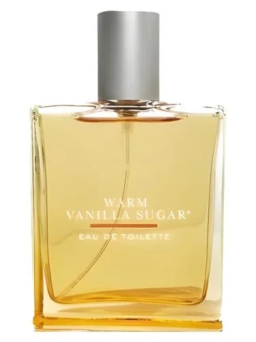 Frasco del perfume Warm Vanilla Sugar de Bath Body Works — fragancia femenino