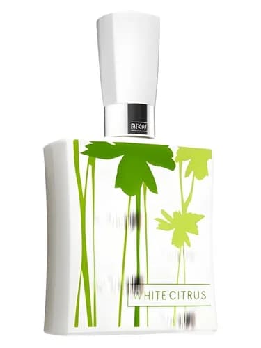 Frasco del perfume White Citrus de Bath Body Works — fragancia femenino