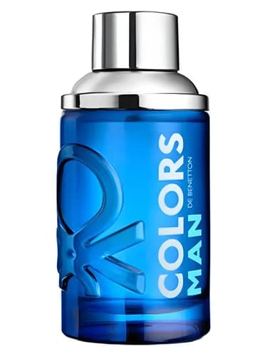 Frasco del perfume Colors De Benetton Man Blue de Benetton — fragancia masculino