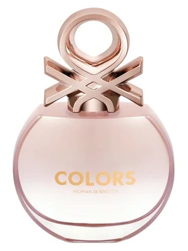 Frasco del perfume Colors De Benetton Woman Rose de Benetton — fragancia femenino