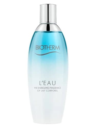 Frasco del perfume L Eau By Lait Corporel de Biotherm — fragancia femenino