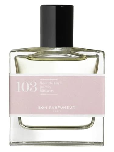 Frasco del perfume 103 Tiare Flower Jasmine Hibiscus de Bon Parfumeur — fragancia unisex