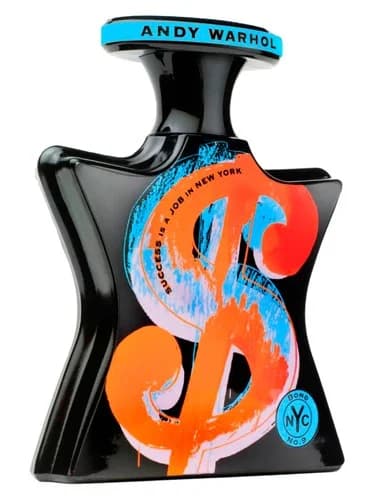 Frasco del perfume Andy Warhol Success Is A Job In New York de Bond No 9 — fragancia unisex
