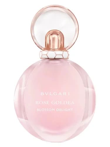 Frasco del perfume Rose Goldea Blossom Delight Eau De Toilette de Bvlgari — fragancia femenino