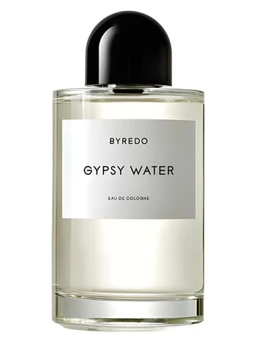 Frasco del perfume Gypsy Water Eau De Cologne de Byredo — fragancia unisex