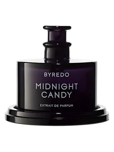 Frasco del perfume Midnight Candy de Byredo — fragancia unisex