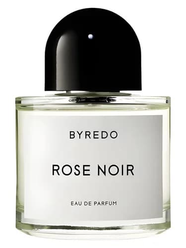 Frasco del perfume Rose Noir de Byredo — fragancia unisex