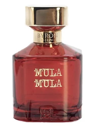 Frasco del perfume Mula Mula Rouge Extreme de Byron Parfums — fragancia unisex