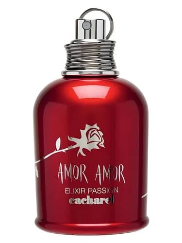 Frasco del perfume Amor Amor Elixir Passion de Cacharel — fragancia femenino