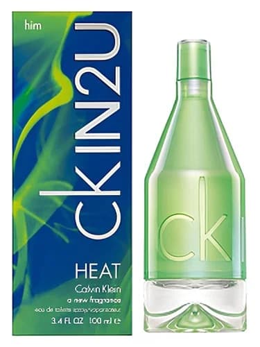 Frasco del perfume Ck In2u Heat Him de Calvin Klein — fragancia masculino