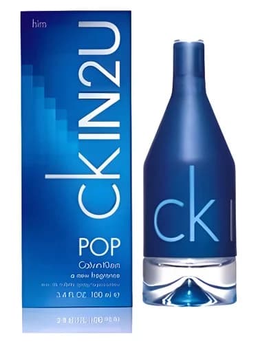 Frasco del perfume Ck In2u Pop For Him de Calvin Klein — fragancia masculino