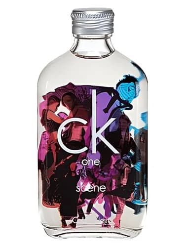 Frasco del perfume Ck One Scene de Calvin Klein — fragancia unisex