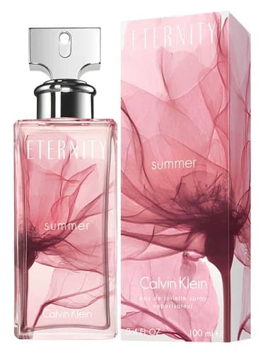 Frasco del perfume Eternity Summer 2011 de Calvin Klein — fragancia femenino