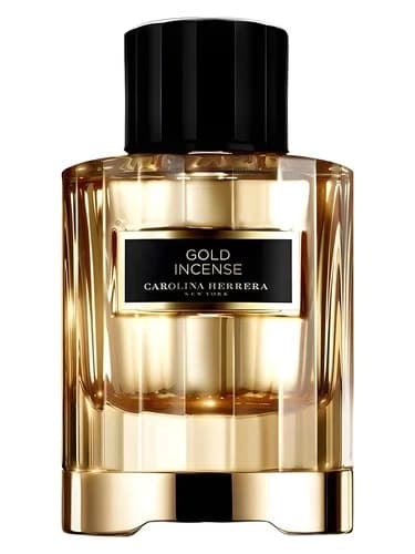 Frasco del perfume Gold Incense de Carolina Herrera — fragancia unisex