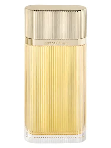 Frasco del perfume Must De Cartier Gold de Cartier — fragancia femenino