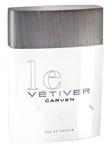 Frasco del perfume Le Vetiver de Carven — fragancia masculino
