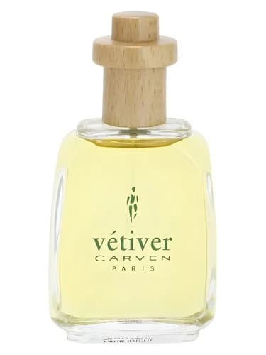 Frasco del perfume Vetiver de Carven — fragancia masculino